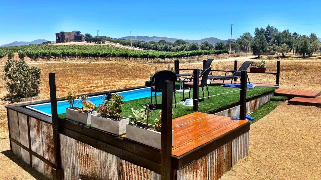 Finca Vidandrei CASA MAZAHUA Valle de Guadalupe Eksteriør bilde